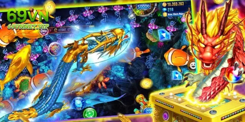 Bắn cá Long Vương - Mẹo săn cá nhận xu khủng liền tay